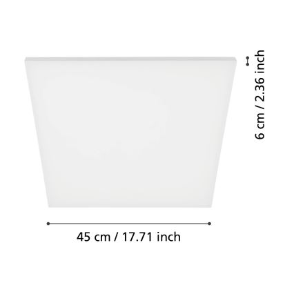 Eglo - LED Лампа за таван LED/20W/230V