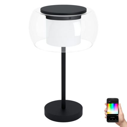 Eglo - LED RGB Димируема настолна лампа BRIAGLIA-C LED/15W/230V