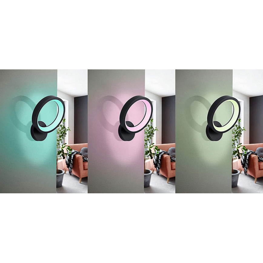 Eglo 99028 - RGB LED димируема стенна лампа MARGHERA-C LED/16W/230V