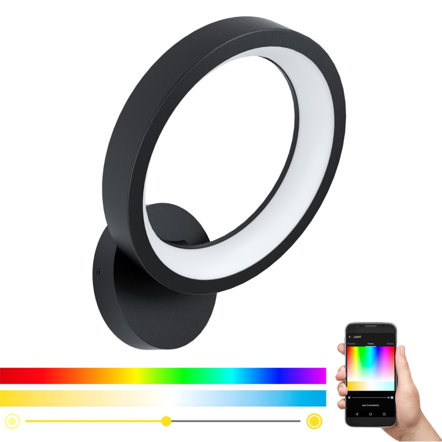 Eglo 99028 - RGB LED димируема стенна лампа MARGHERA-C LED/16W/230V