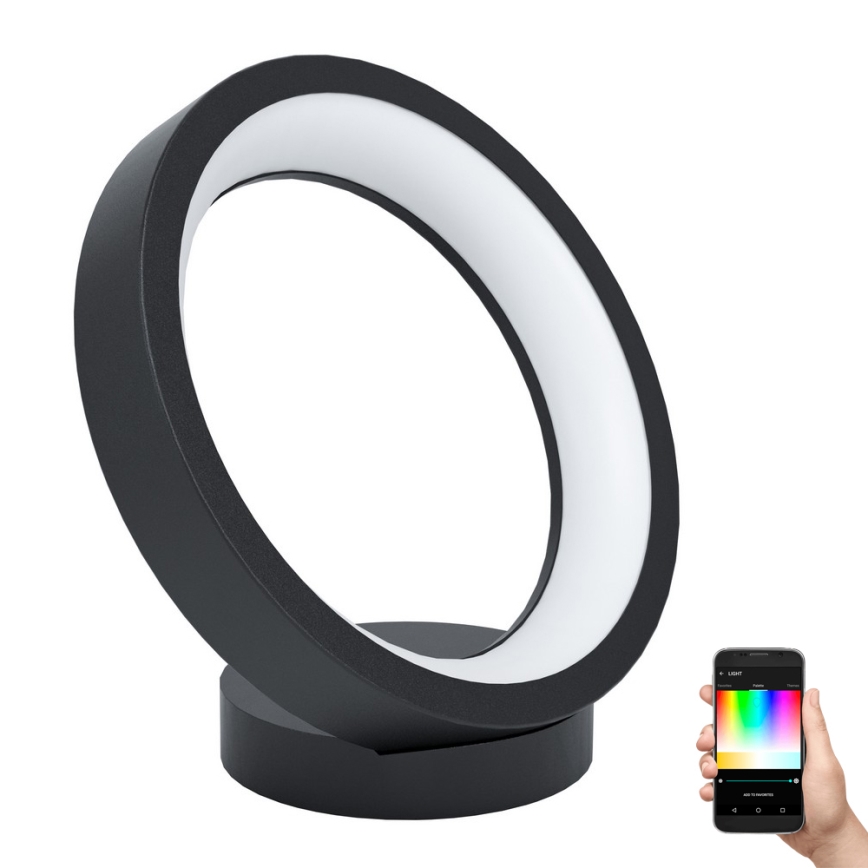 Eglo - LED RGB Димируема настолна лампа MARGHERA-C LED/16W/230V