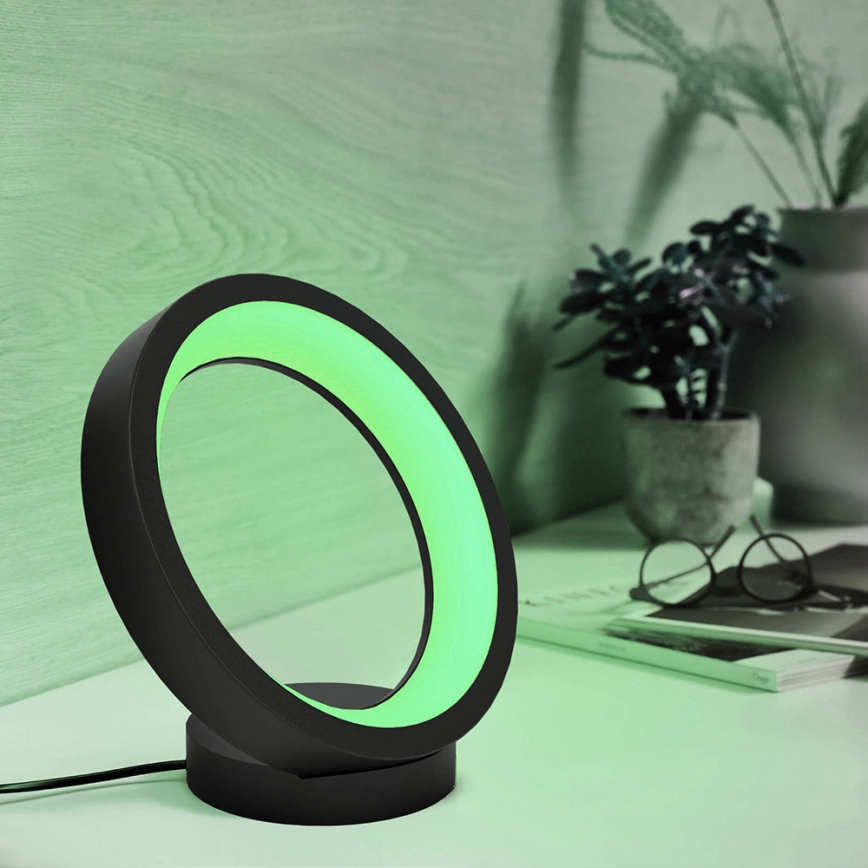 Eglo - LED RGB Димируема настолна лампа MARGHERA-C LED/16W/230V