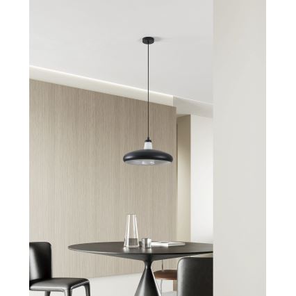 Eglo - LED RGB Димируем висящ полилей TABANERA-C 1xE27/9W/230V
