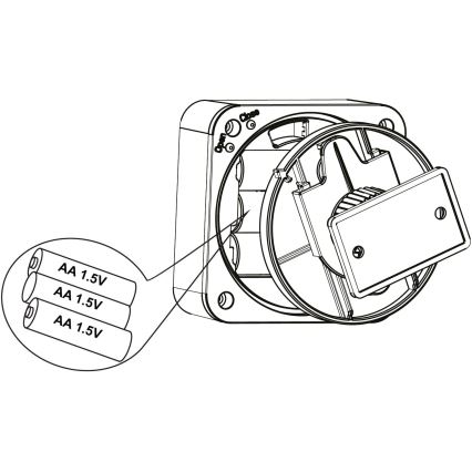 Eglo - Екстериорен сензор IP44 ZigBee