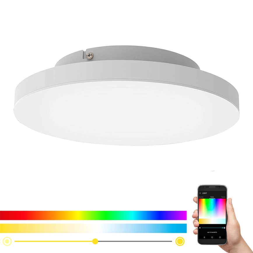 Eglo - LED RGB Димируема лампа TURCONA-C LED/15W/230V + дистанционно управление
