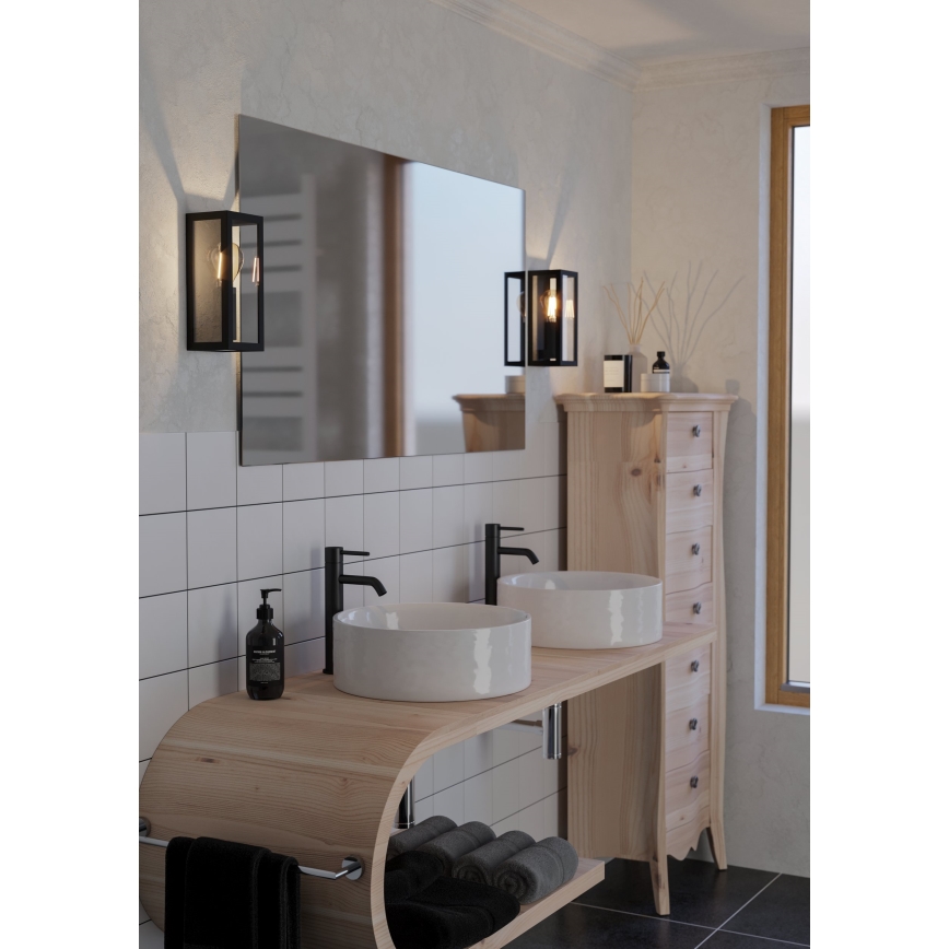 Eglo - Стенна лампа за баня 1xE27/60W/230V