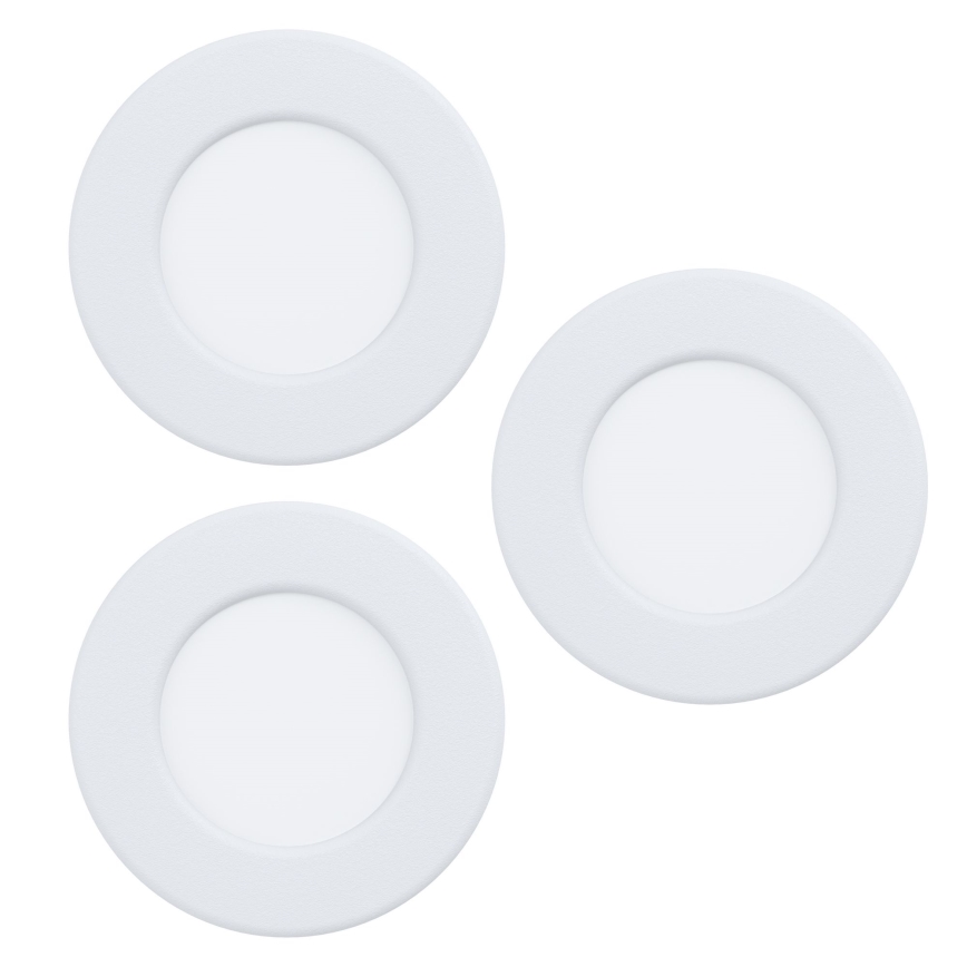 Eglo - КОМПЛЕКТ 3x LED Окачена таванна лампа FUEVA 5 1xLED/2,7W/230V