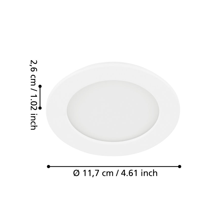 Eglo - LED Окачена таванна лампа LED/5,5W/230V