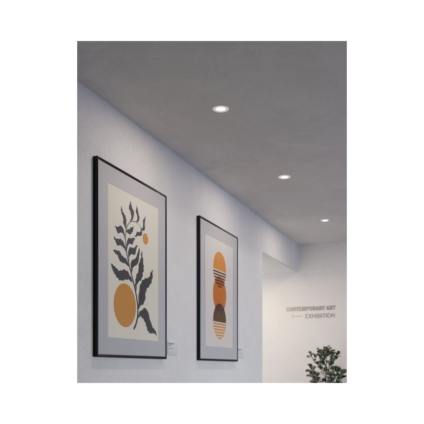 Eglo - вградено LED осветително тяло LED/5,5W/230V Ø 11,7 см