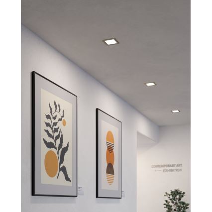 Eglo - LED вграден плафон LED/5,5W/230V 11,7x11,7 cm