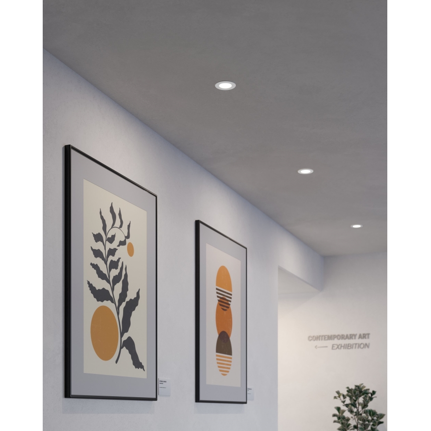 Eglo - LED Димируемо вградено осветително тяло LED/5,5W/230V диам. 11,7 см