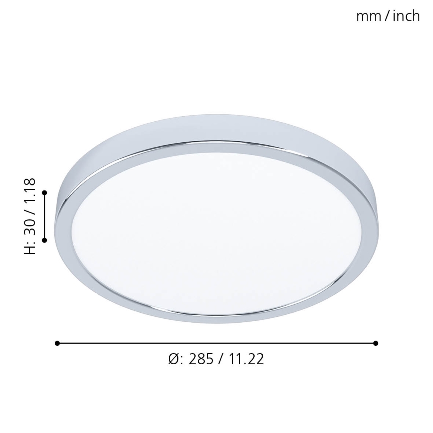 Eglo - LED Осветление за тавана на банята LED/20W/230V IP44