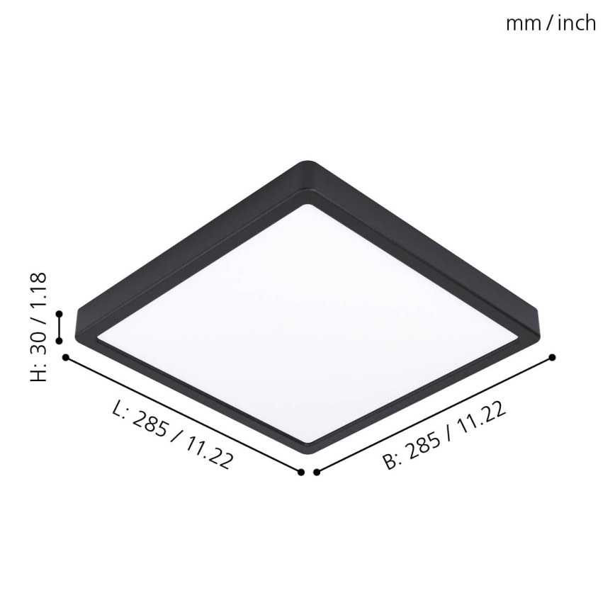 Eglo - LED Осветление за тавана на банята LED/20W/230V IP44