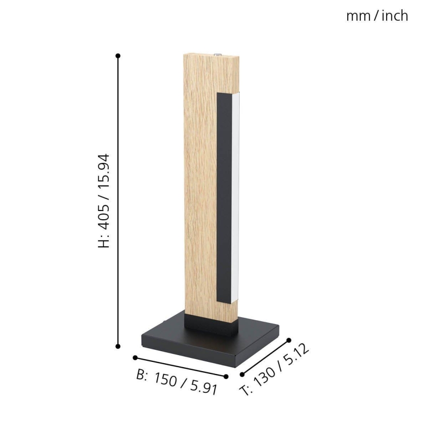 Eglo - LED Димируема настолна лампа LED/6,5W/230V