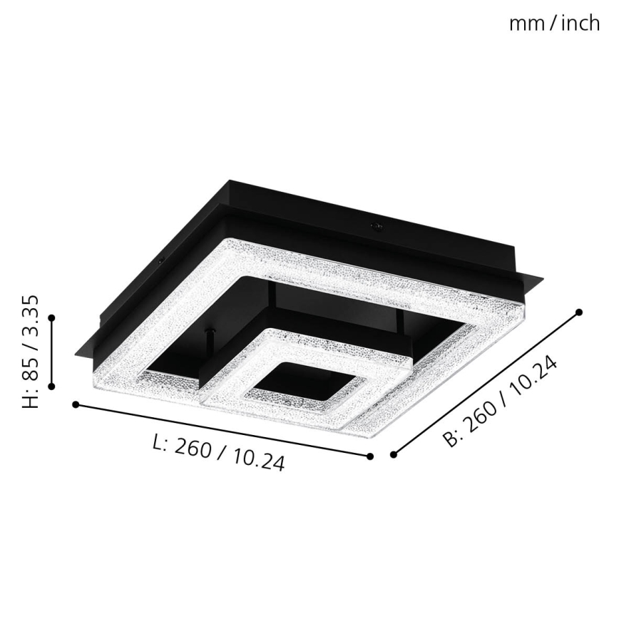 Eglo - LED Лампа за таван LED/12W/230V