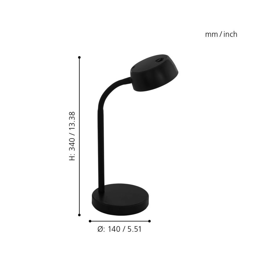 Eglo - LED Настолна лампа LED/4,5W/230V