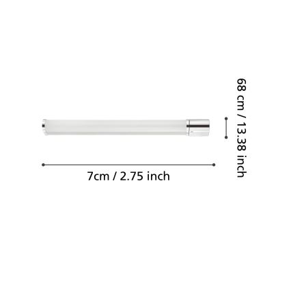 Eglo - LED Лампа за огледало за баня LED/15W/230V IP44