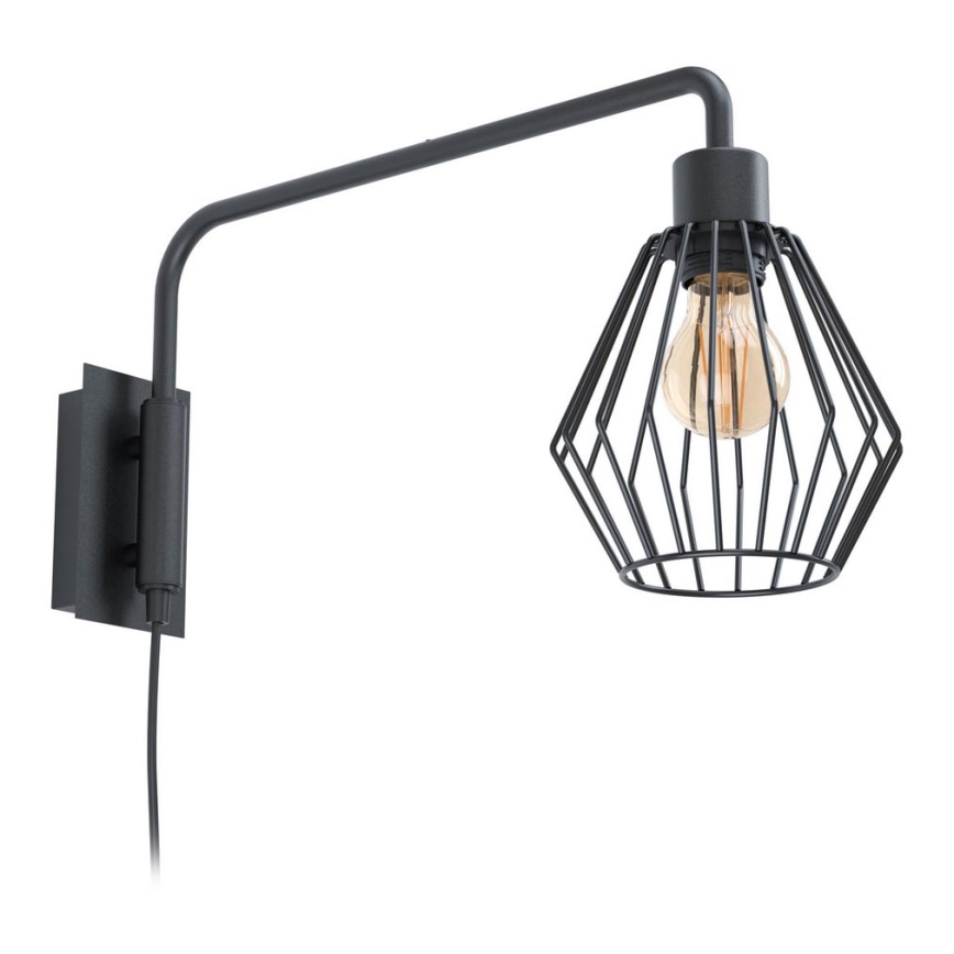 Eglo 99349 - Настенно осветително тяло TABILLANO 1xE27/40W/230V