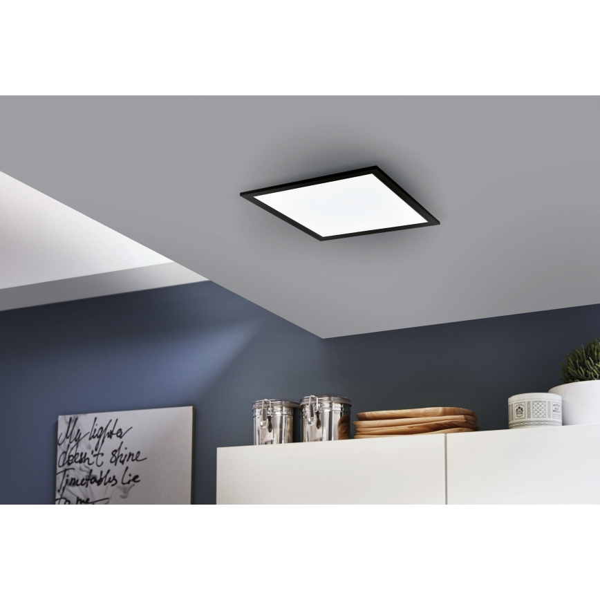Eglo - LED RGB димируем плафон SALOBRENA-C LED/16W/230V 30x30 cm + дистанционно управление