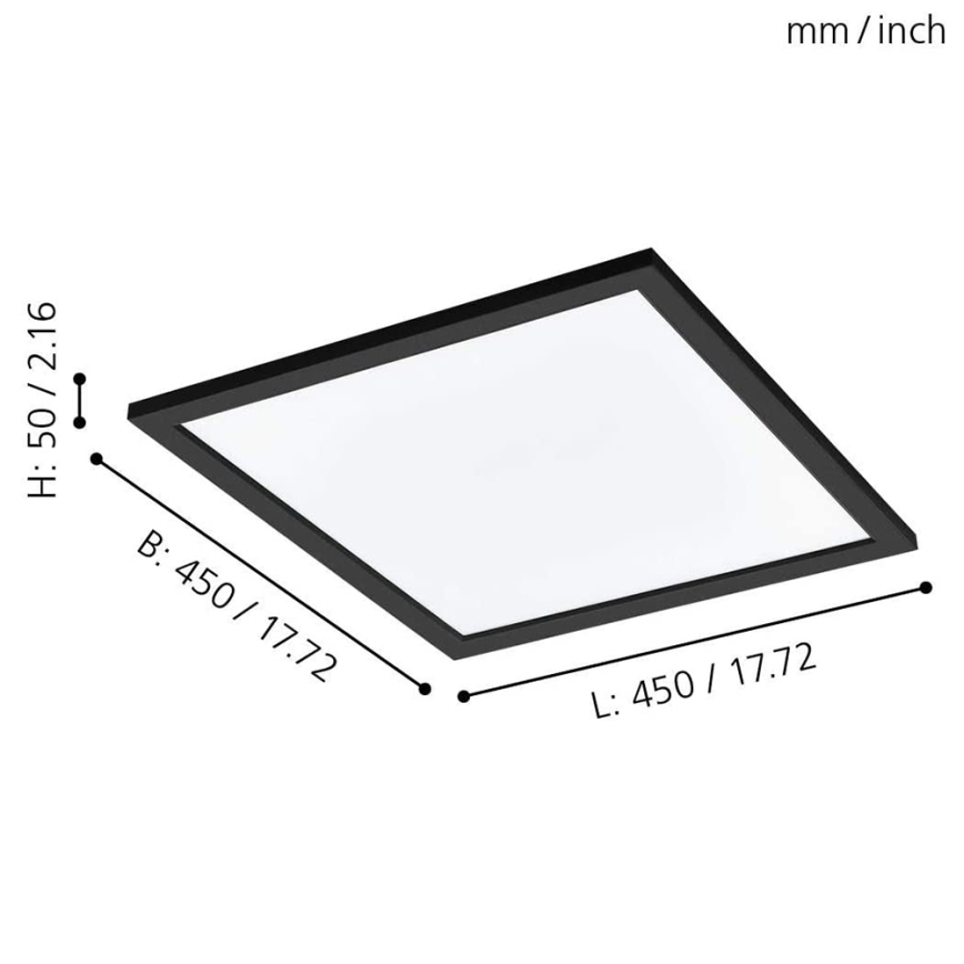 Eglo - LED RGBW Димируема лампа SALOBRENA-C LED/20W/230V + дистанционно управление