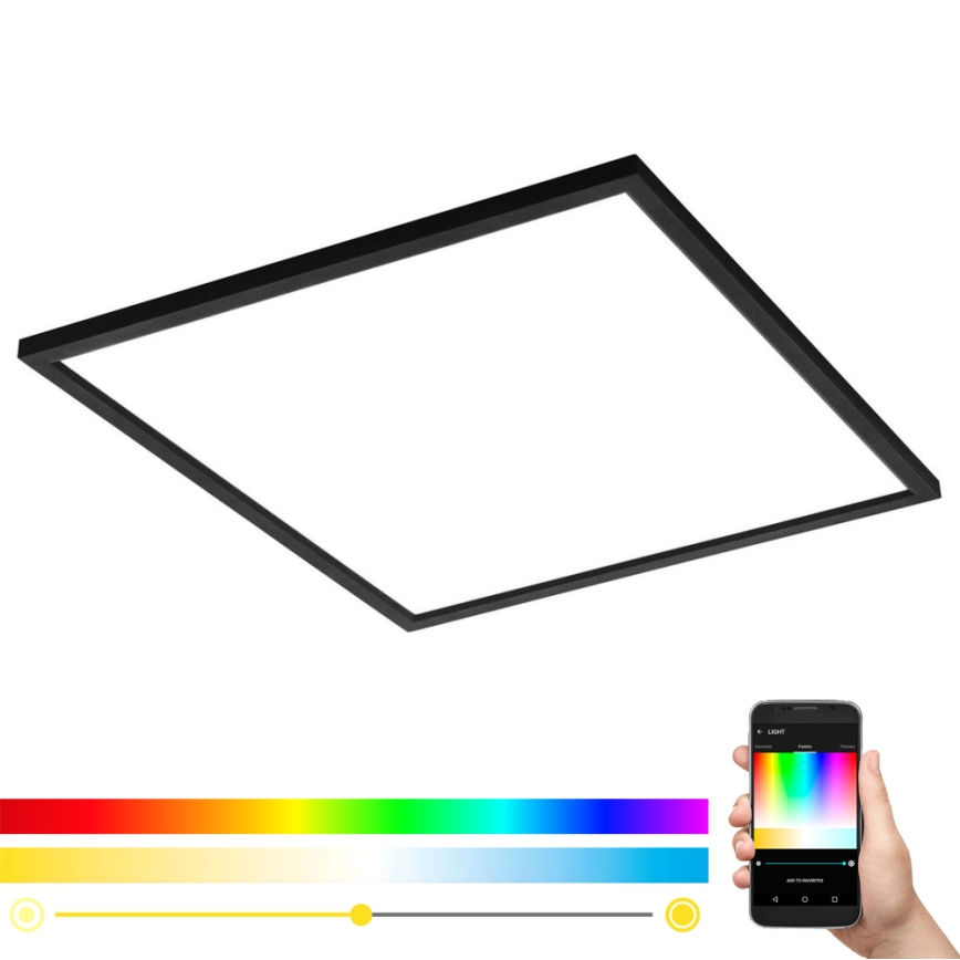 Eglo - LED RGB Димируем плафон SALOBRENA-C LED/30,5W/230V + дистанционно управление