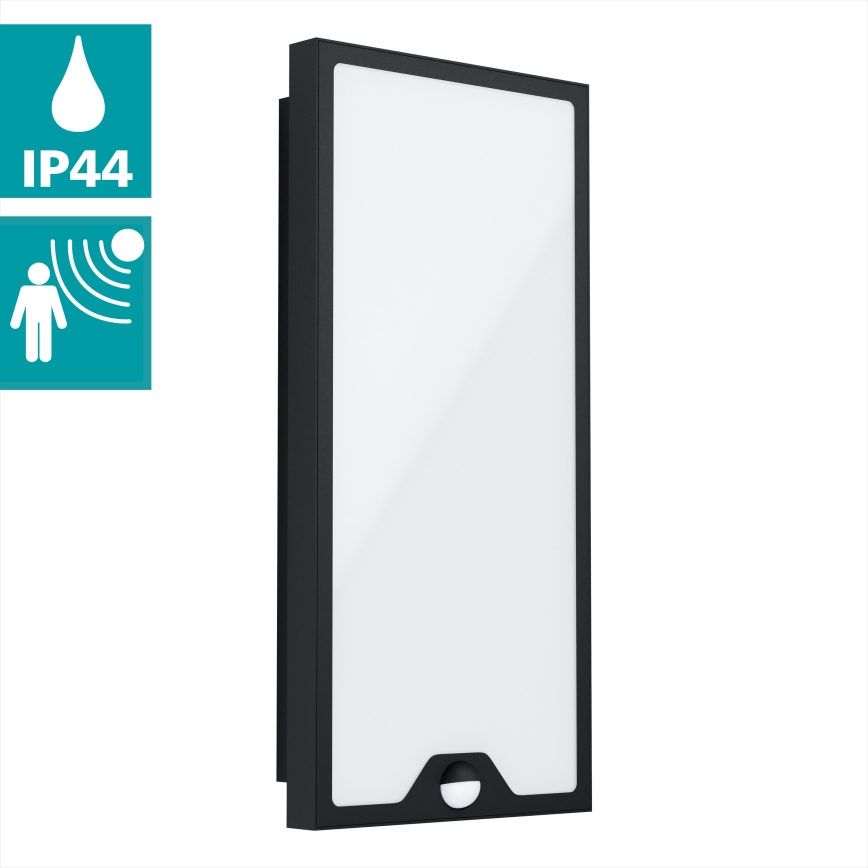Eglo - LED Екстериорна лампа със сензор LED/16W/230V IP44