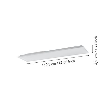 Eglo - LED Димируема лампа LED/31,5W/230V 2700-6500K ZigBee