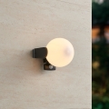 Eglo 99573 - Външно стенно осветително тяло със сензор RUBIO 1xE27/15W/230V IP44