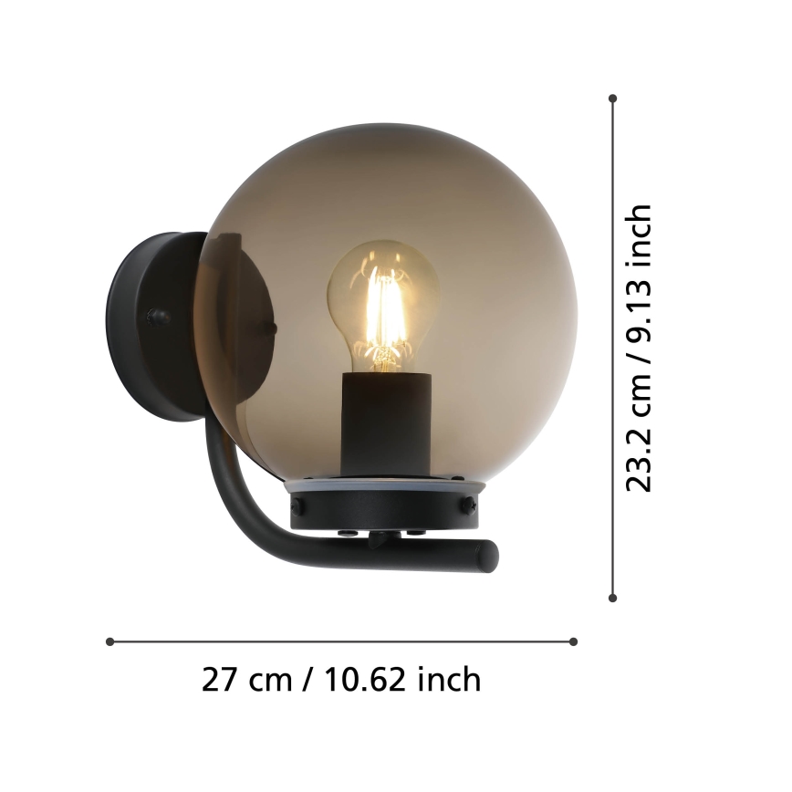 Eglo - Екстериорен аплик 1xE27/28W/230V IP44