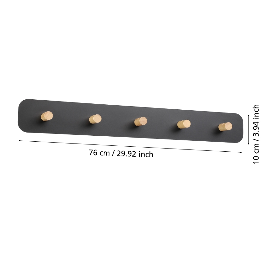 Eglo - LED Стенна закачалка с осветление LED/18W/230V