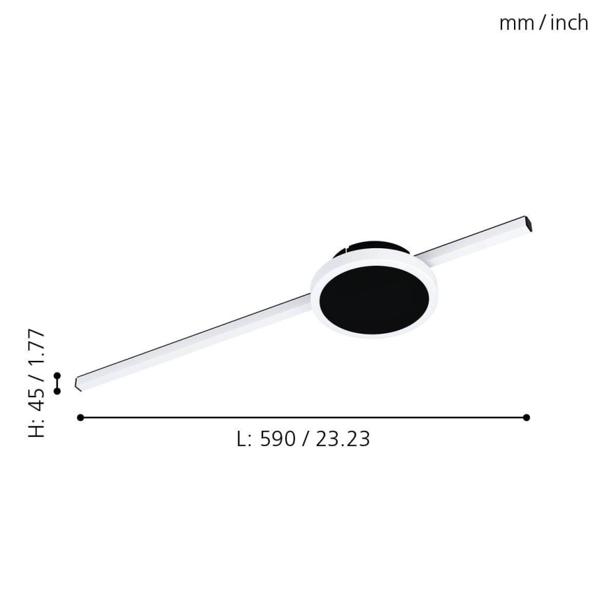 Eglo - LED Лампа 1xLED/6,3W/230V + 1xLED/5,4W