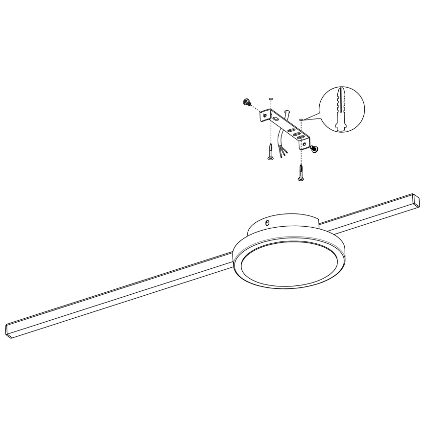 Eglo - LED Лампа 1xLED/6,3W/230V + 1xLED/5,4W
