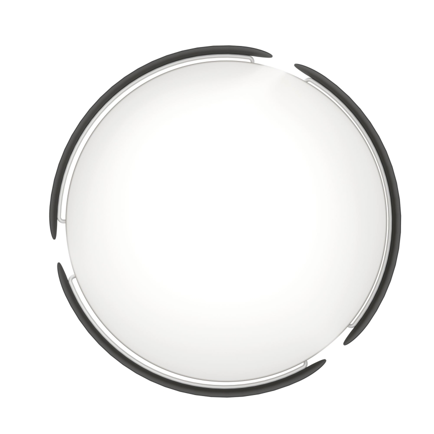 Eglo - LED плафон LED/20W/230V Ø 37 см черен