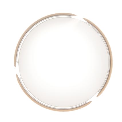 Eglo - LED плафон LED/20W/230V Ø 37 см бежов