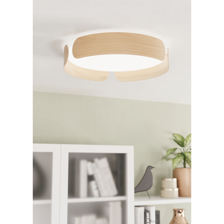 Eglo - LED плафон LED/20W/230V Ø 37 см бежов