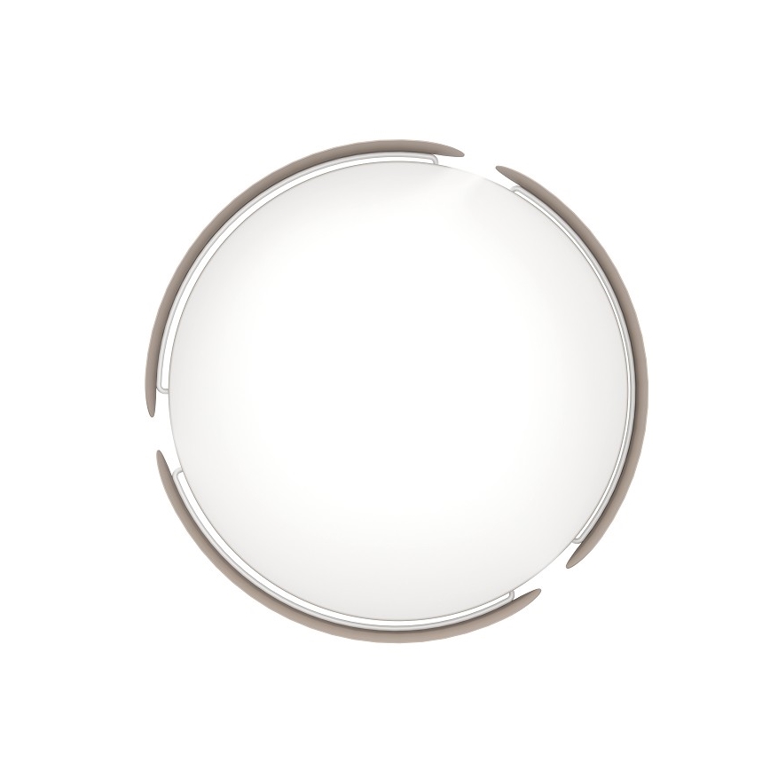 Eglo - LED таванно осветително тяло LED/20W/230V Ø 37 см кафяво