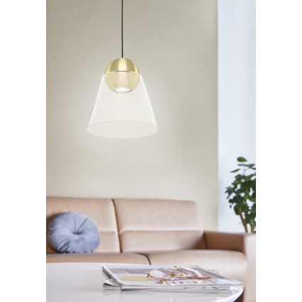 Eglo - LED Висящ полилей 1xGU10/4,5W/230V