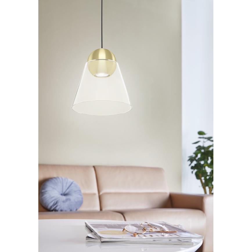 Eglo - LED Висящ полилей 1xGU10/4,5W/230V