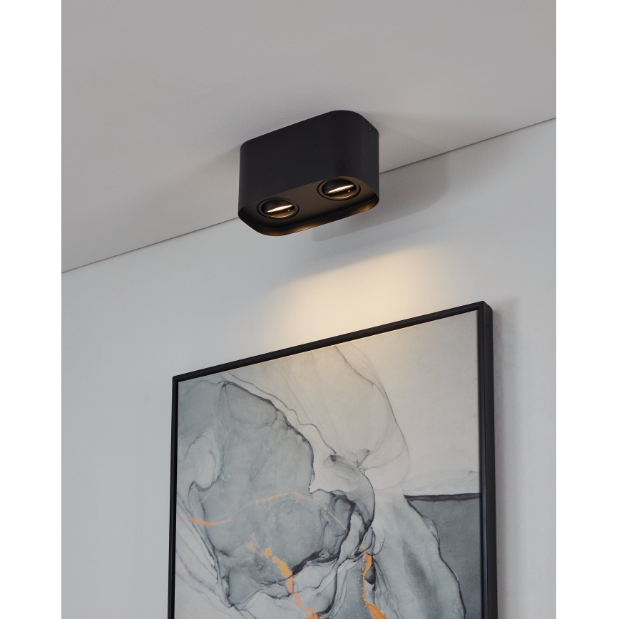 Eglo - LED RGBW Димируем спот 2xGU10/5W/230V ZigBee