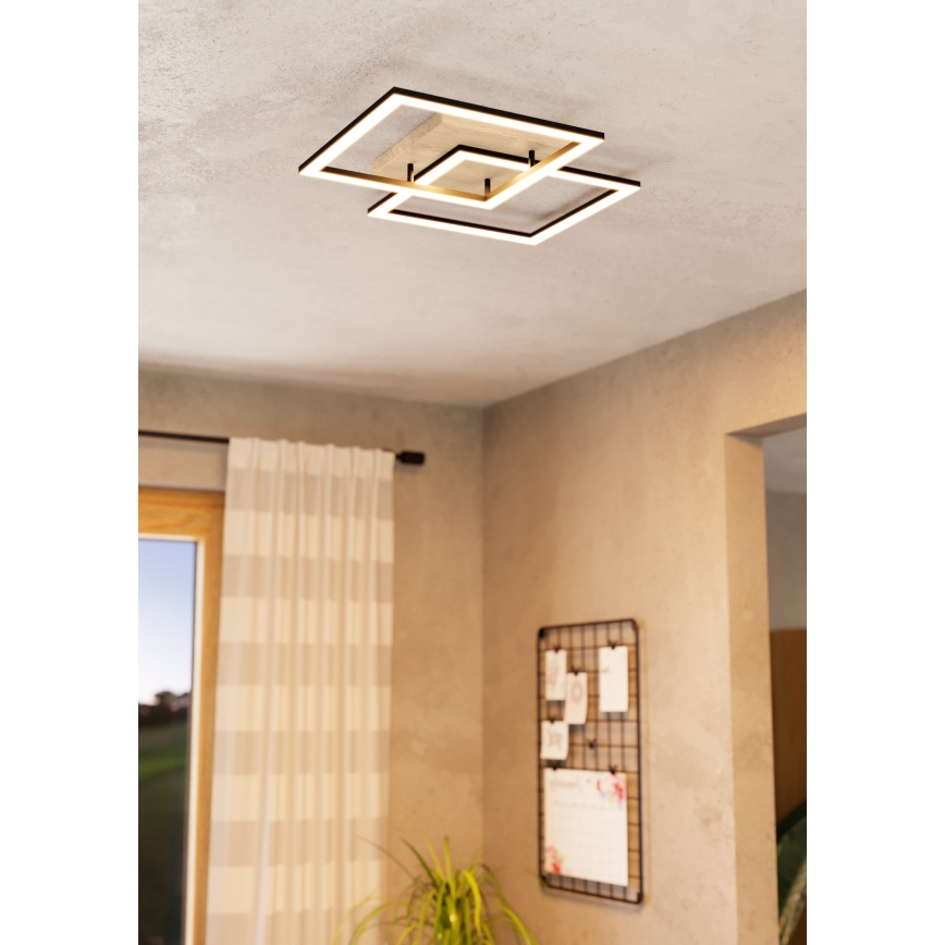 Eglo - LED Димируем полилей за повърхностен монтаж 4xLED/16W/230V 2700-6500K