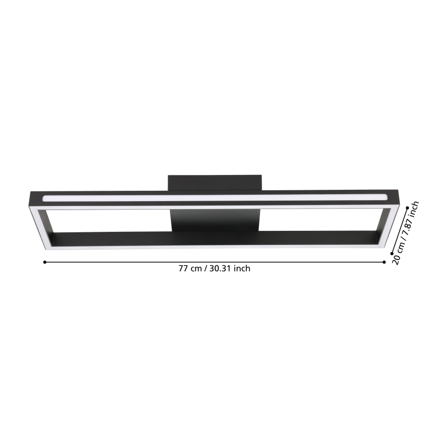 Eglo - LED Димируем плафон LED/21W/230V 2700-6500K