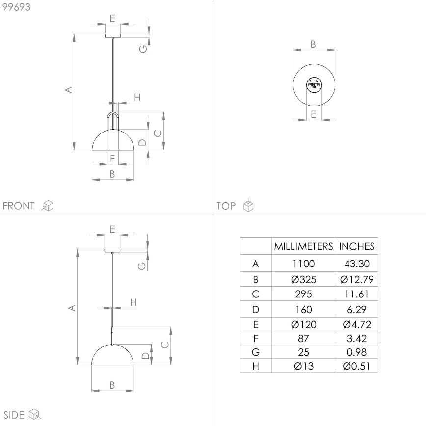 Eglo - Висящ полилей 1xE27/40W/230V черен