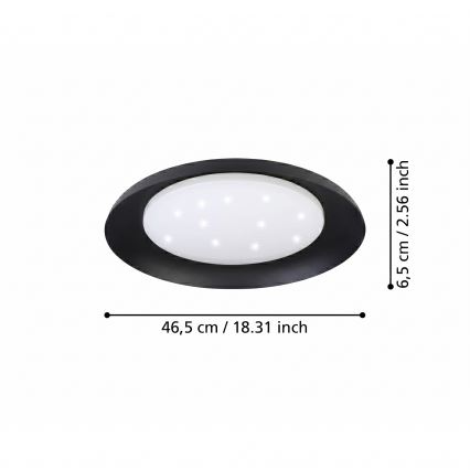 Eglo - LED Лампа LED/17,1W/230V черна