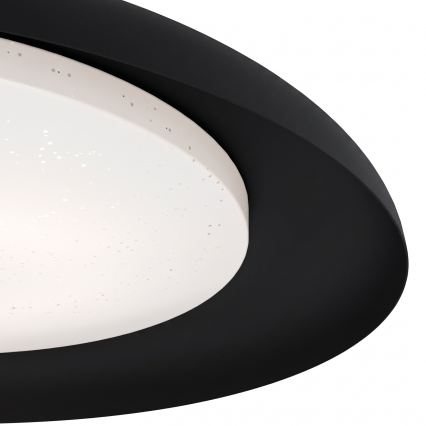 Eglo 99703 - LED таванно осветително тяло PENJAMO LED/17,1W/230V черно