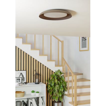 Eglo - LED Лампа LED/17,1W/230V кафява