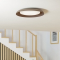 Eglo 99704 - LED таванно осветително тяло PENJAMO LED/17,1W/230V кафяво