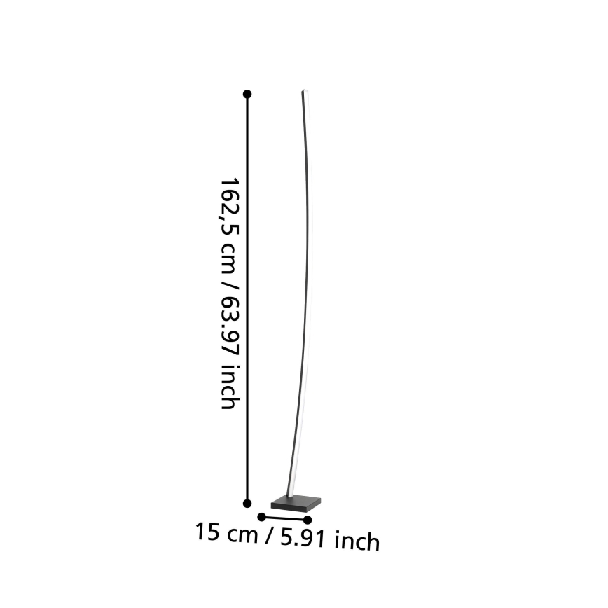 Eglo - LED Лампион LED/25,7W/230V