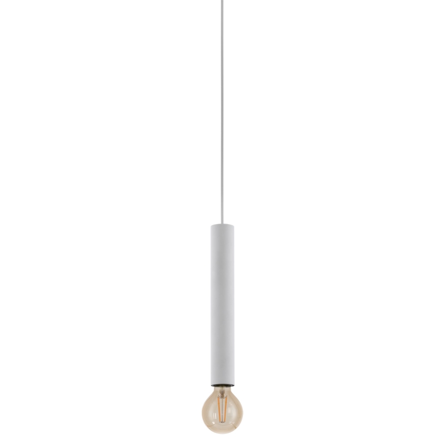 Eglo 99753 - Висящ полилей за релсова система 1xE27/40W/230V бял