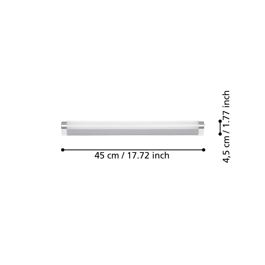 Eglo - LED Лампа за огледало в баня LED/7,5W/230V IP44 45 см