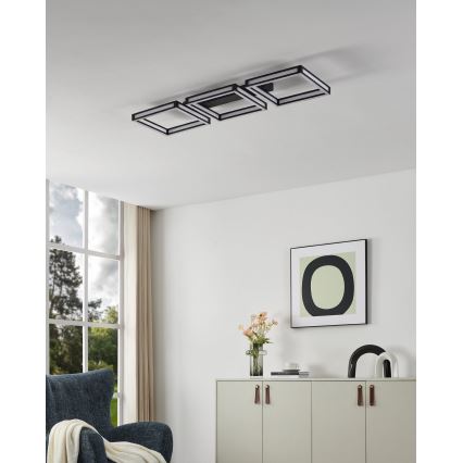 Eglo - LED Лампа 3xLED/11,2W/230V черна